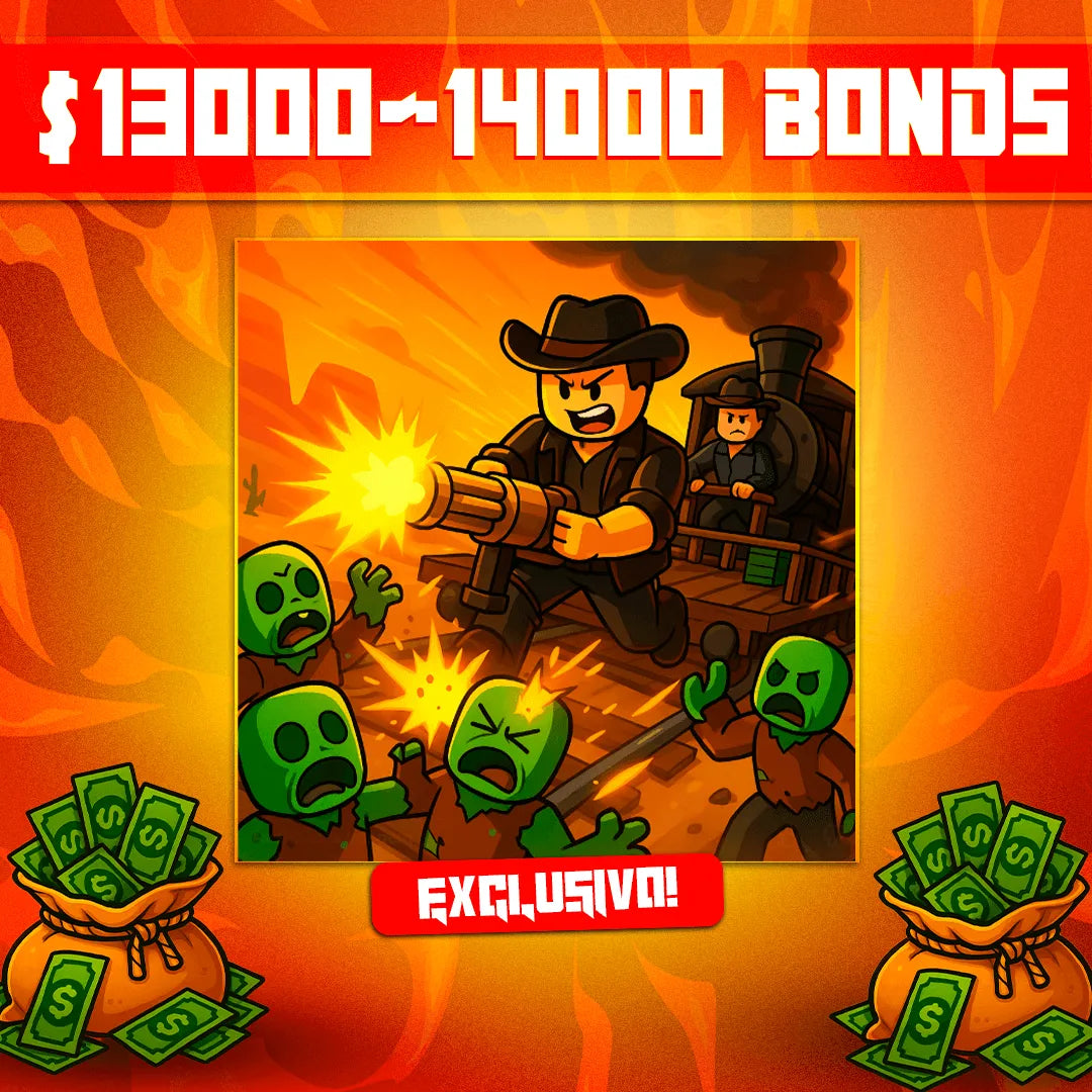 [💰] CONTA DEAD RAILS COM 13000 A 14000 BONDS - GARANTIDO!🔥