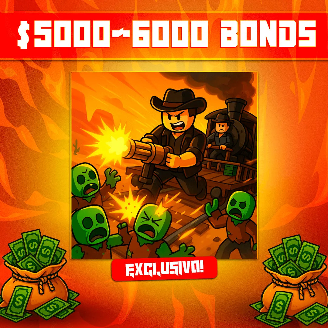 [💰] CONTA DEAD RAILS COM 5000 A 6000 BONDS - GARANTIDO!🔥